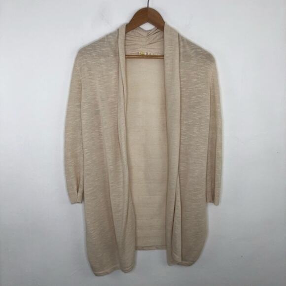 Anthropologie Yellow Bird Shadowsleeve Cardigan Size Small - Picture 1 of 14